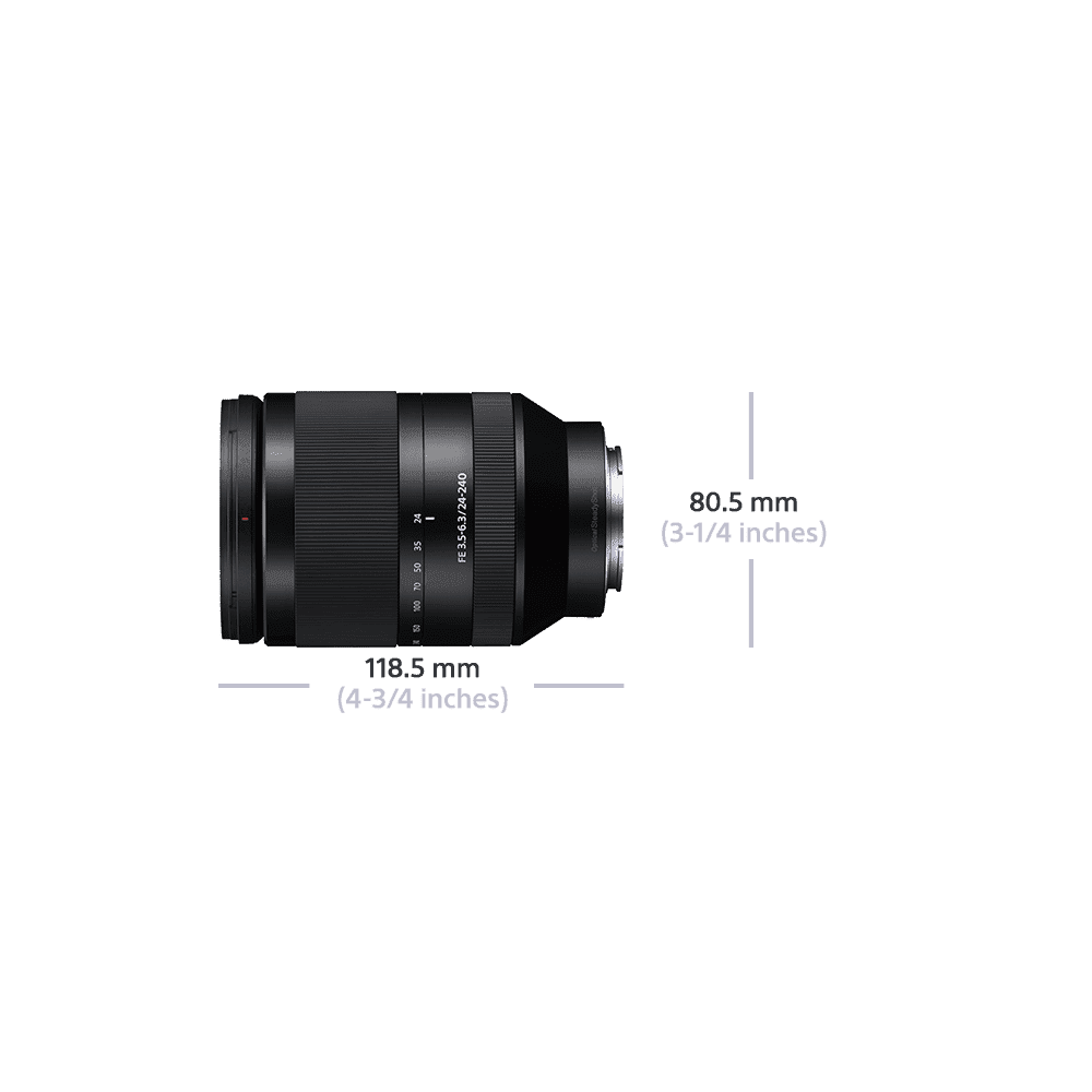 Full Frame E Mount Fe 24 240mm F3 5 6 3 Oss Lens