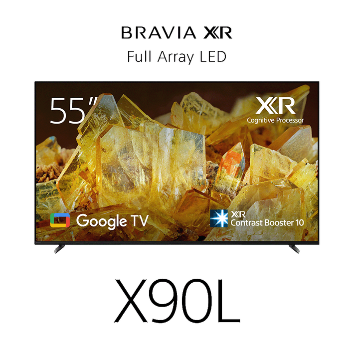 55" X90L | BRAVIA XR | Full Array LED | 4K Ultra HD | High Dynamic Range HDR | Smart TV (Google TV), , product-image