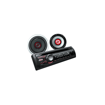 In-Car CD/MP3/WMA/Tuner Player with Xs-GfF622X Speakers, , hi-res