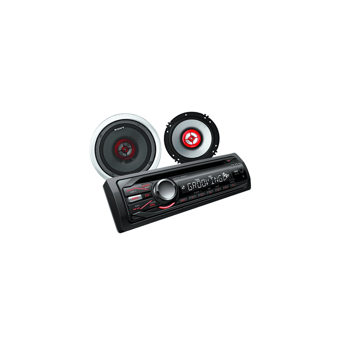 In-Car CD/MP3/WMA/Tuner Player with Xs-GfF622X Speakers, , product-image
