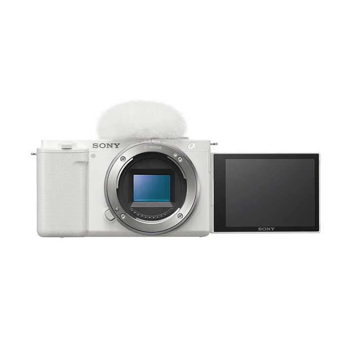 ZV-E10 | Interchangeable Lens Vlog Camera (White),  ZV-E10 | Interchangeable Lens Vlog Camera (White), , product-image