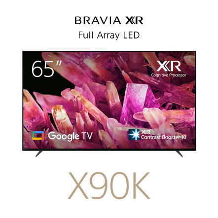 65" X90K / BRAVIA XR / Full Array LED / 4K Ultra HD / High Dynamic Range HDR / Smart TV (Google TV), , hi-res