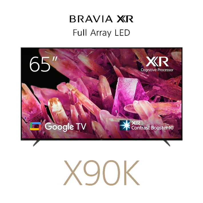 65" X90K / BRAVIA XR / Full Array LED / 4K Ultra HD / High Dynamic Range HDR / Smart TV (Google TV), , product-image