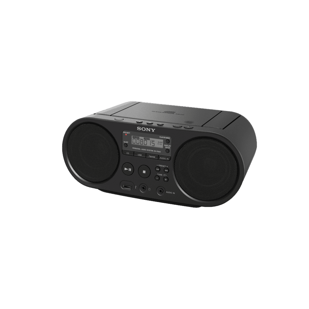 ZS-PS50 - CD Boombox with AM/FM Radio Tuner and USB Playback, , product-image