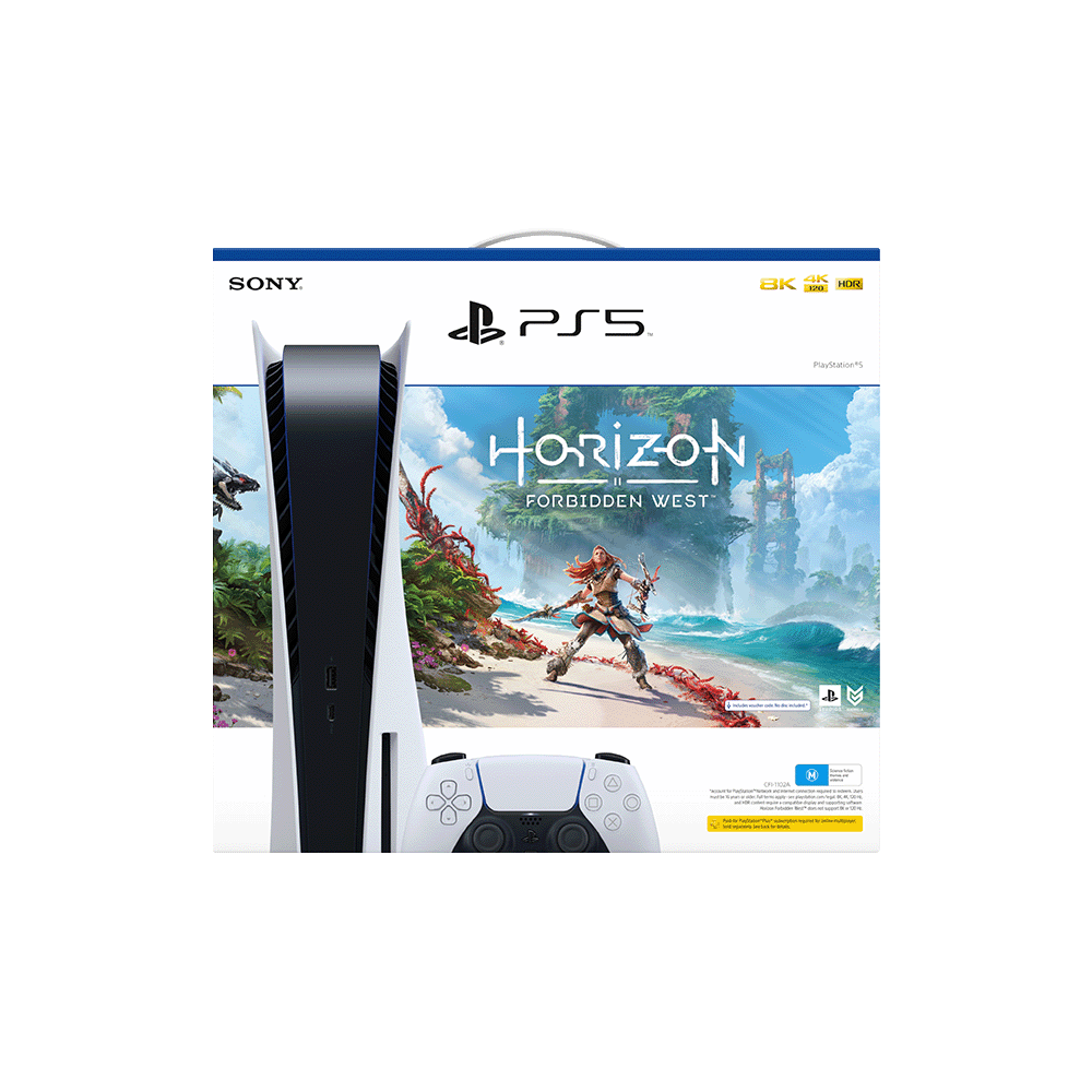 PlayStation5 Console with Horizon Forbidden West, , product-image
