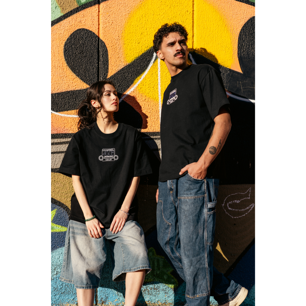 CDIXIV CASSETTE T-SHIRT BLACK (SMALL), , product-image