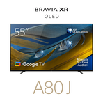 55" A80J / BRAVIA XR / OLED / 4K Ultra HD / High Dynamic Range (HDR) / Smart TV (Google TV), , hi-res