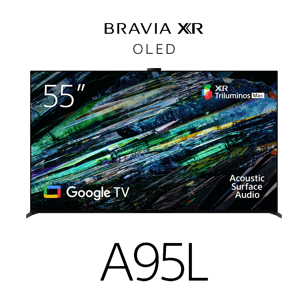 55" A95L / BRAVIA XR / OLED / 4K Ultra HD / High Dynamic Range (HDR) / Smart TV (Google TV), , product-image