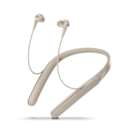 1000X Wireless Neckband Noise Cancelling Headphones (Gold) , , hi-res