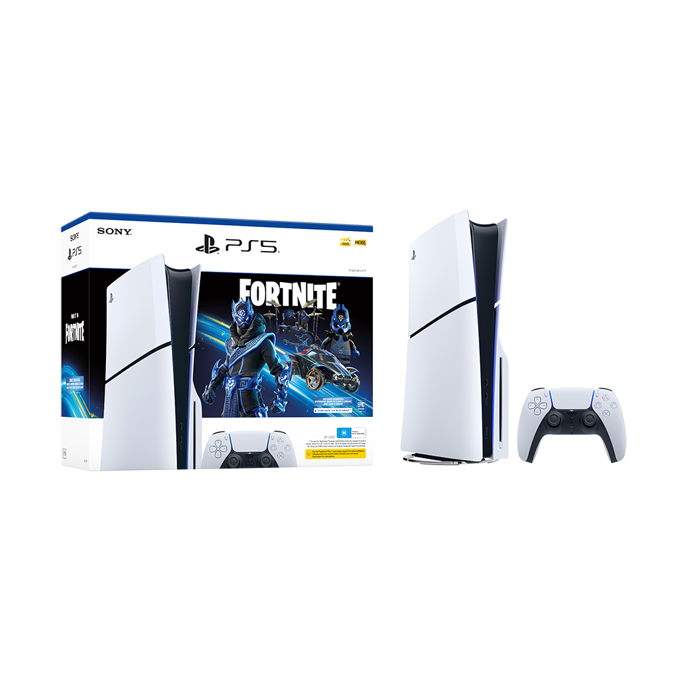 PlayStation 5 Console (Slim) - Fortnite Cobalt Star Bundle, , product-image