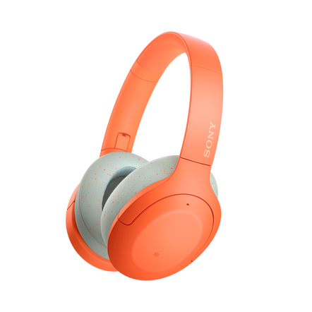 WH-H910N h.ear on 3 Wireless Noise Cancelling Headphones (Orange), , hi-res