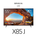 55" X85J / 4K Ultra HD / High Dynamic Range (HDR) / Smart TV (Google TV), , hi-res