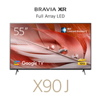 55" X90J | BRAVIA XR | Full Array LED | 4K Ultra HD | High Dynamic Range | Smart TV (Google TV), , hi-res