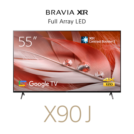 55" X90J | BRAVIA XR | Full Array LED | 4K Ultra HD | High Dynamic Range | Smart TV (Google TV), , hi-res