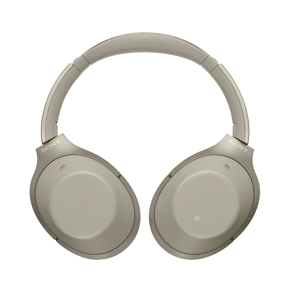 1000X Noise Cancelling Bluetooth Headphones (Cream)