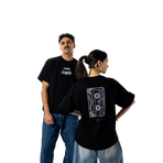 CDIXIV CASSETTE T-SHIRT BLACK (SMALL), , hi-res
