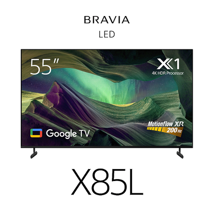 55" X85L | Full Array LED | 4K Ultra HD | High Dynamic Range (HDR) | Smart TV (Google TV), , hi-res