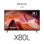 65" X80L / 4K Ultra HD / High Dynamic Range (HDR) / Smart TV (Google TV)