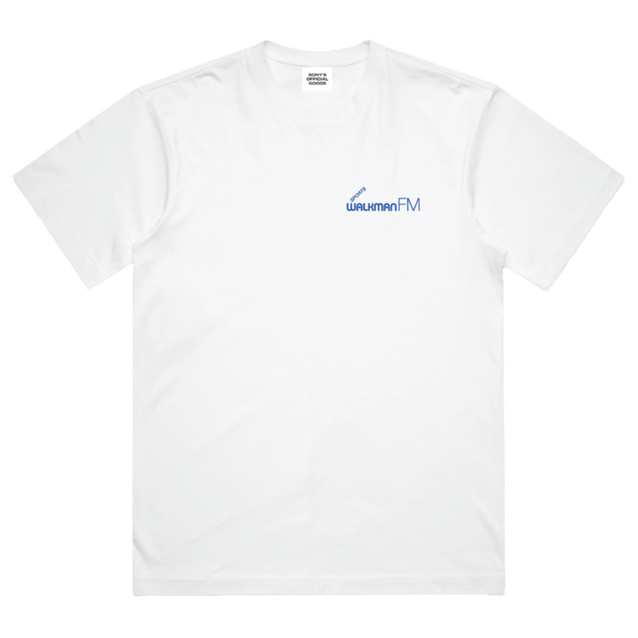 WM-F5 WALKMAN T-SHIRT WHITE (MEDIUM), , product-image