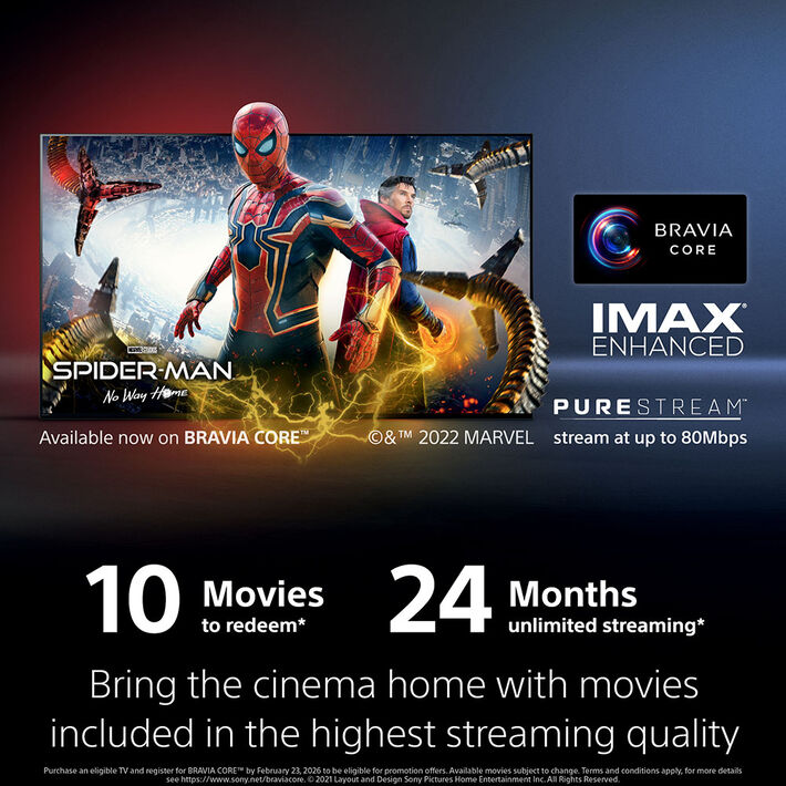 65" A95K | BRAVIA XR | MASTER Series OLED | 4K Ultra HD | High Dynamic Range | Smart TV (Google TV), , product-image