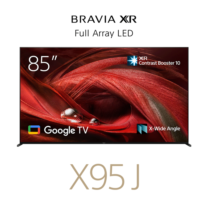 85" X95J | BRAVIA XR | Full Array LED | 4K Ultra HD | High Dynamic Range | Smart TV (Google TV), , product-image