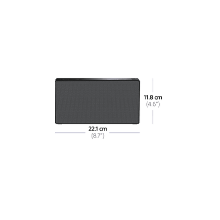 Portable Wireless Speaker with Bluetooth (Black), , hi-res