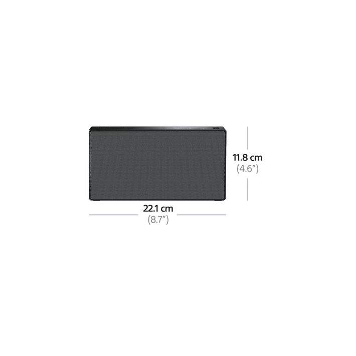 Portable Wireless Speaker with Bluetooth (Black), , product-image