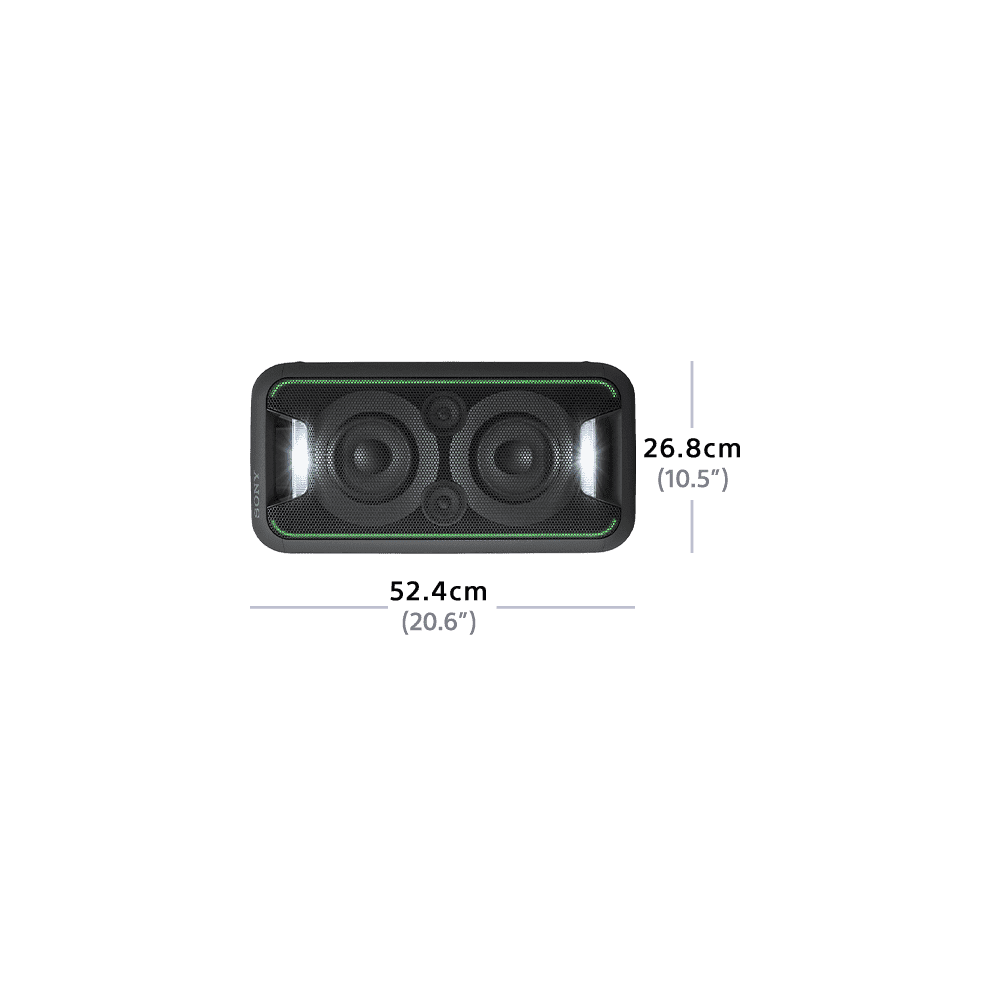 EXTRA BASS High Power Home Audio System with Bluetooth (Black), , product-image