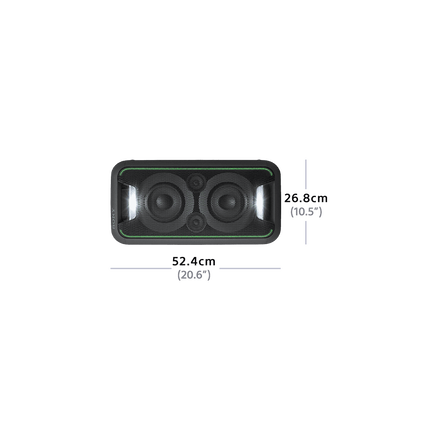 EXTRA BASS High Power Home Audio System with Bluetooth (Black), , hi-res
