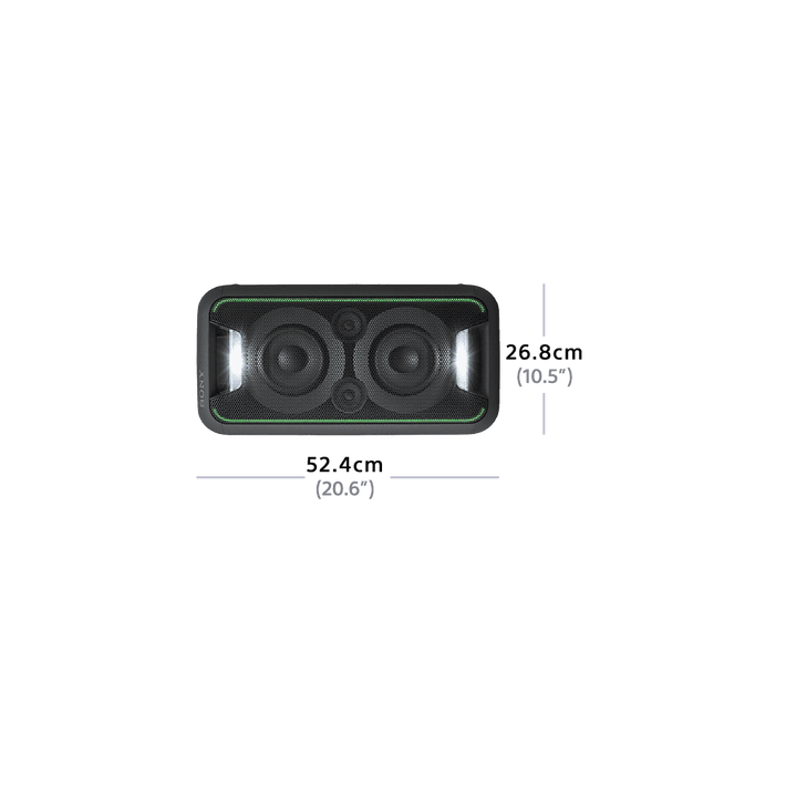 EXTRA BASS High Power Home Audio System with Bluetooth (Black), , product-image