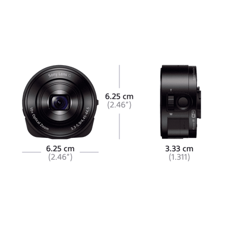 QX10 Lens-Style Camera with 18MP Sensor, , hi-res