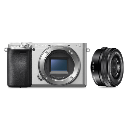 Alpha 6400 Premium Digital E-mount APS-C Camera Kit with 16-50mm Lens (Silver), , hi-res