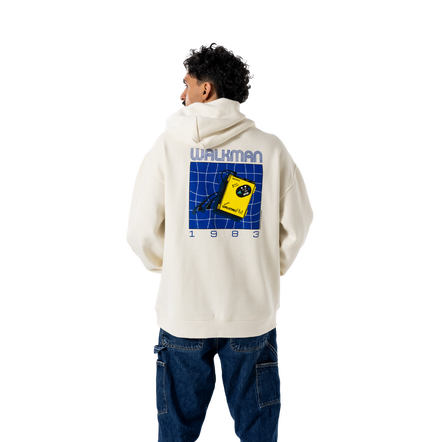 WM-F5 WALKMAN HOODIE ECRU (LARGE), , hi-res