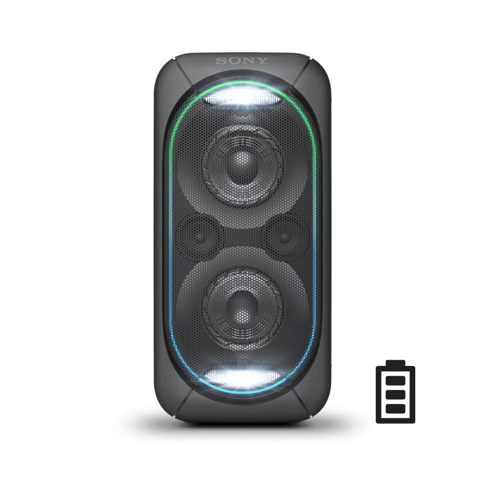 EXTRA BASS High Power Home Audio System with Battery (Black), , product-image