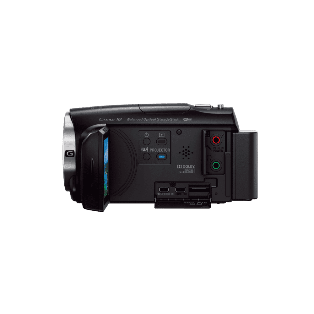 HD 32GB Flash Memory Handycam with Built-in Projector, , product-image
