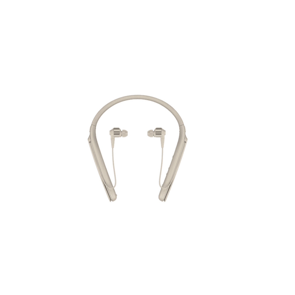 1000X Wireless Neckband Noise Cancelling Headphones (Gold) , , product-image