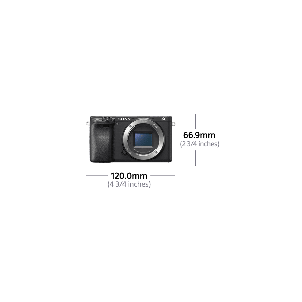 Alpha 6400 Premium Digital E-mount APS-C Camera Kit with 16-50mm Lens (Silver), , product-image