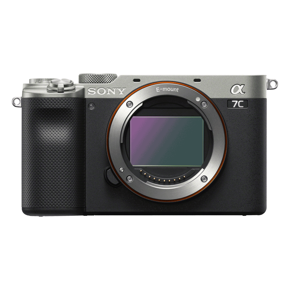 Alpha 7C - Compact Digital E-Mount Camera with 35mm Full Frame Image Sensor (Silver - Body only), , product-image