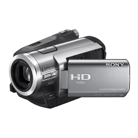 HDR-HC7 6.1MP MiniDV High Definition Camcorder with 10x Optical Zoom, , hi-res