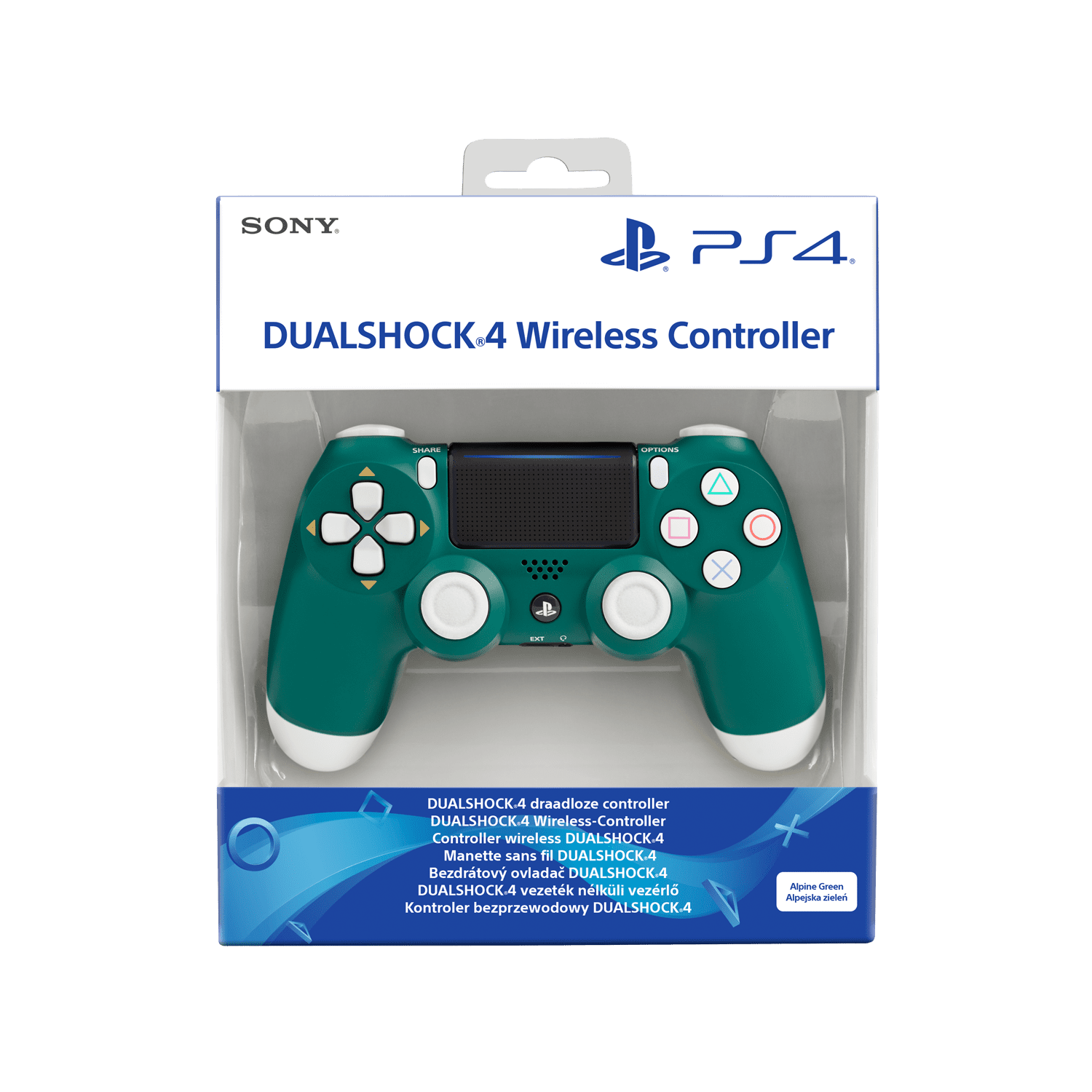 PlayStation4 DualShock Wireless Controllers (Alpine Green), , product-image