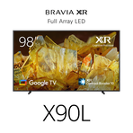 98" X90L | BRAVIA XR | Full Array LED | 4K Ultra HD | High Dynamic Range HDR | Smart TV (Google TV), , hi-res