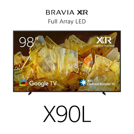 98" X90L | BRAVIA XR | Full Array LED | 4K Ultra HD | High Dynamic Range HDR | Smart TV (Google TV), , hi-res