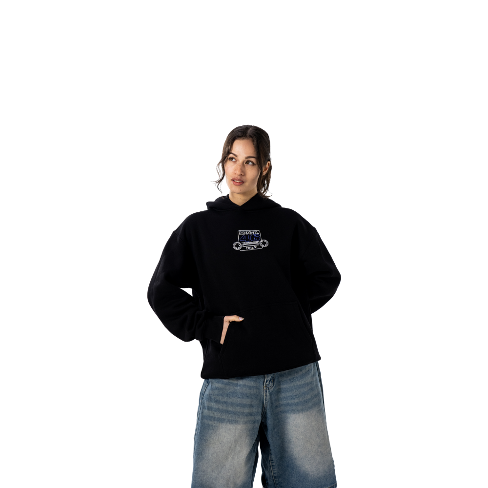CDIXIV CASSETTE HOODIE BLACK (MEDIUM), , product-image