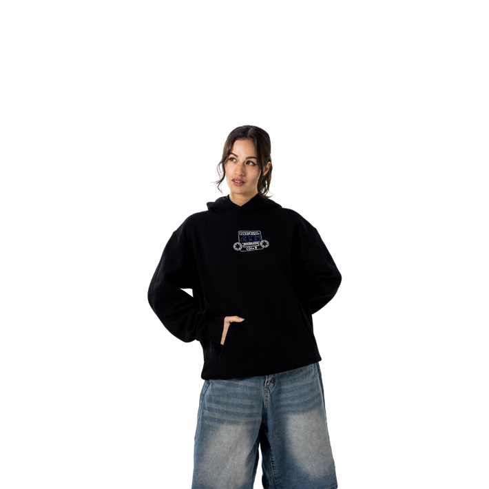 CDIXIV CASSETTE HOODIE BLACK (MEDIUM), , product-image