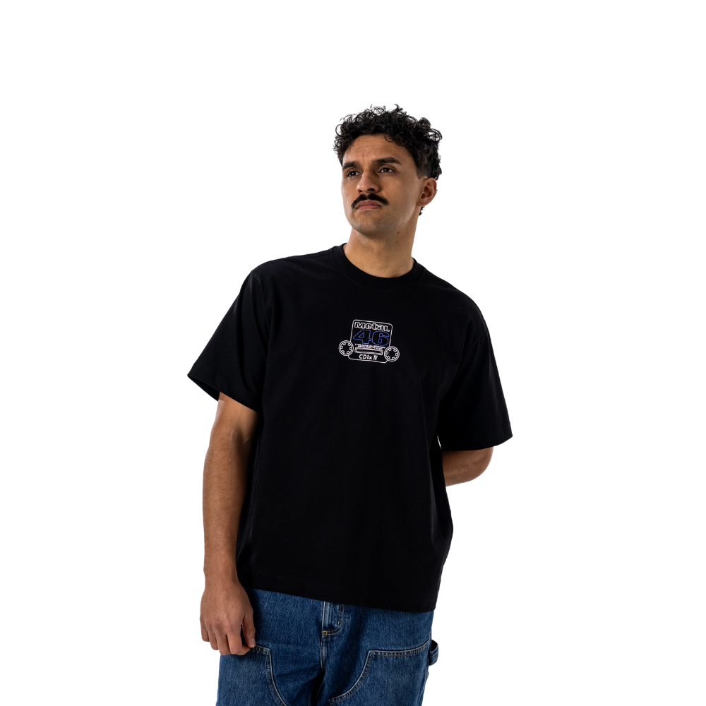 CDIXIV CASSETTE T-SHIRT BLACK (SMALL), , product-image