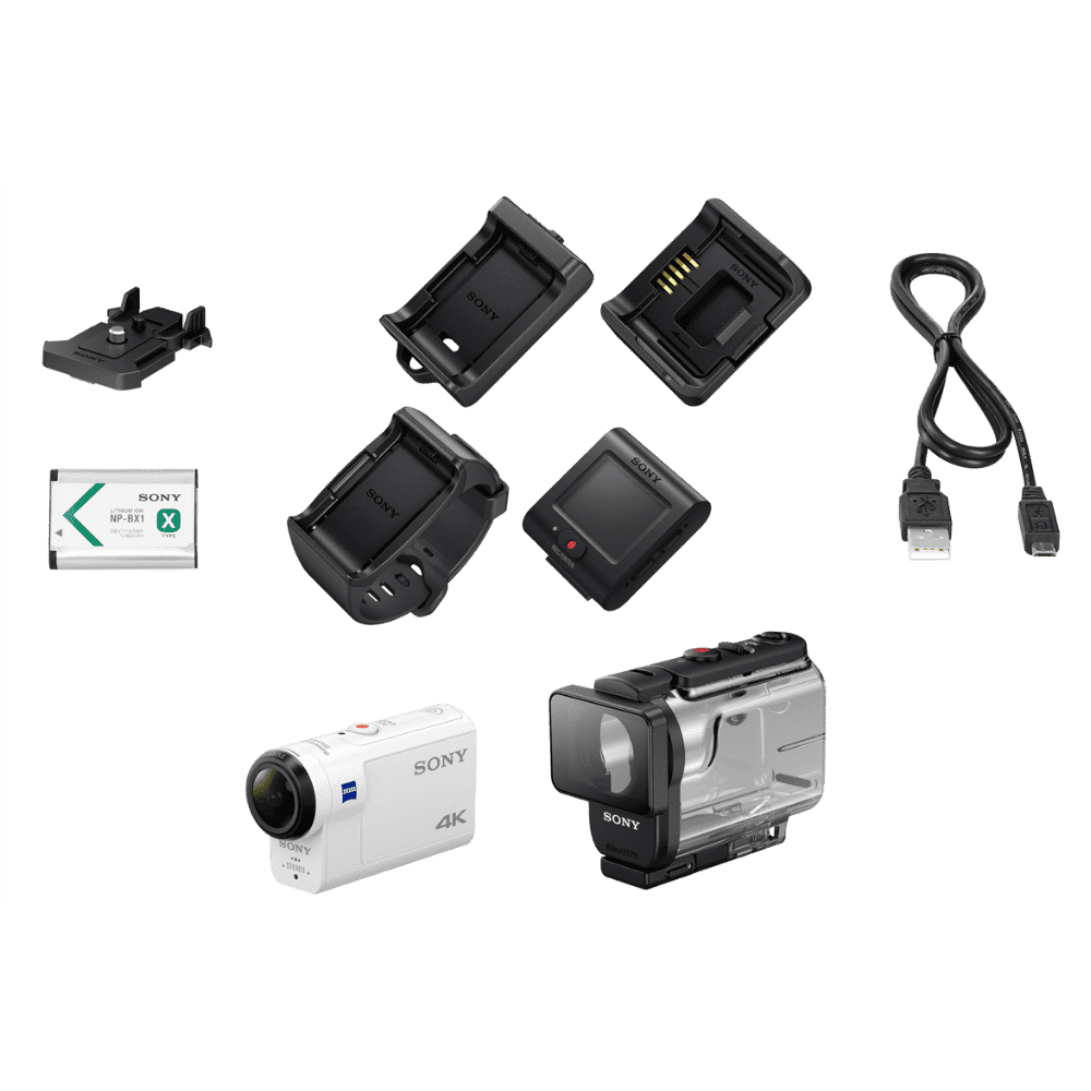FDRX3000 4K Action Cam and Live-view Remote Kit, , product-image