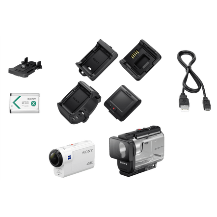 FDRX3000 4K Action Cam and Live-view Remote Kit, , hi-res