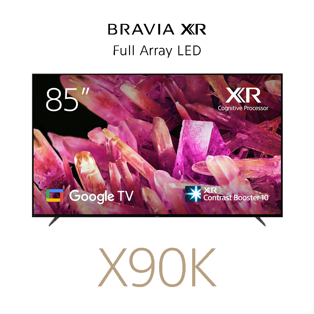 85" X90K / BRAVIA XR / Full Array LED / 4K Ultra HD / High Dynamic Range HDR / Smart TV (Google TV), , product-image