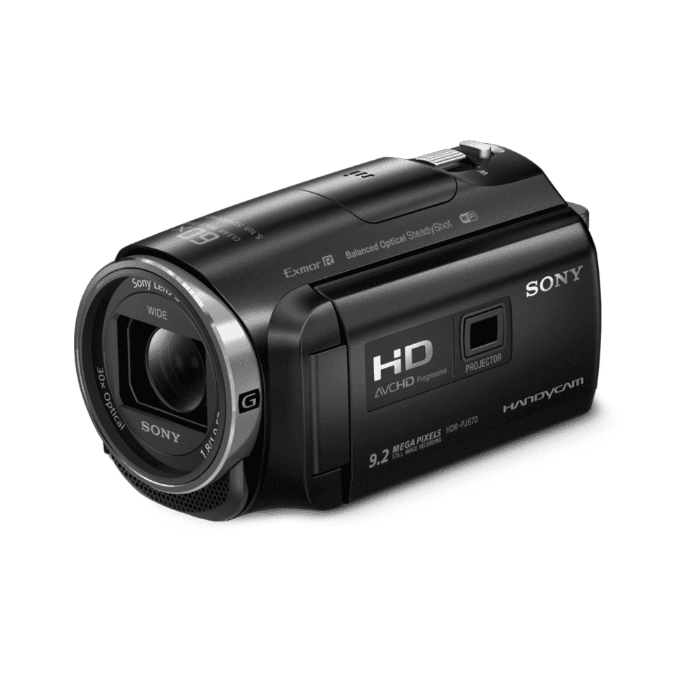 HD 32GB Flash Memory Handycam with Built-in Projector, , product-image