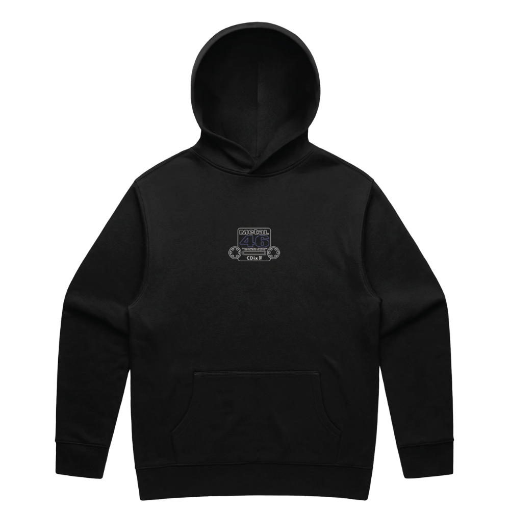 CDIXIV CASSETTE HOODIE BLACK (MEDIUM), , product-image